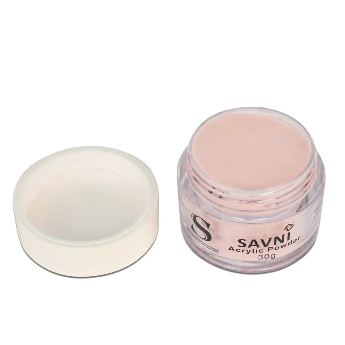 Savni Light Peach Acrylic Powder 30g Ultra Smooth Professional Grade - Model DZ203