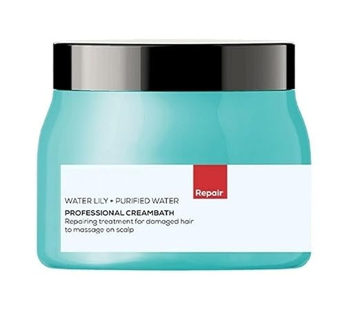 Loreal Professional Creambath Water Lilly+Purified Water Repair Hair Spa- 490G