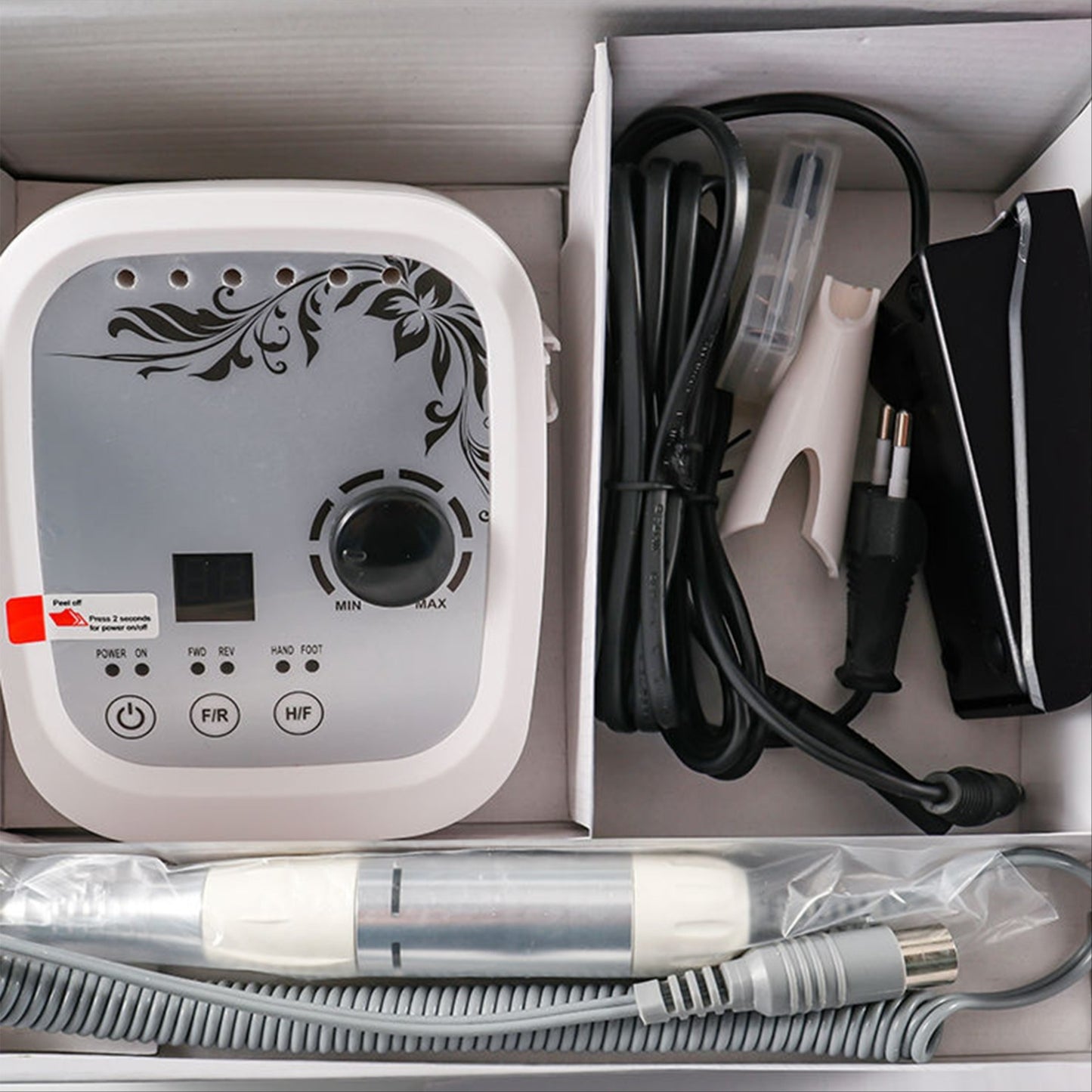 35000RPM Heavy Duty Maximum Stability Electric Nail Drill Machine