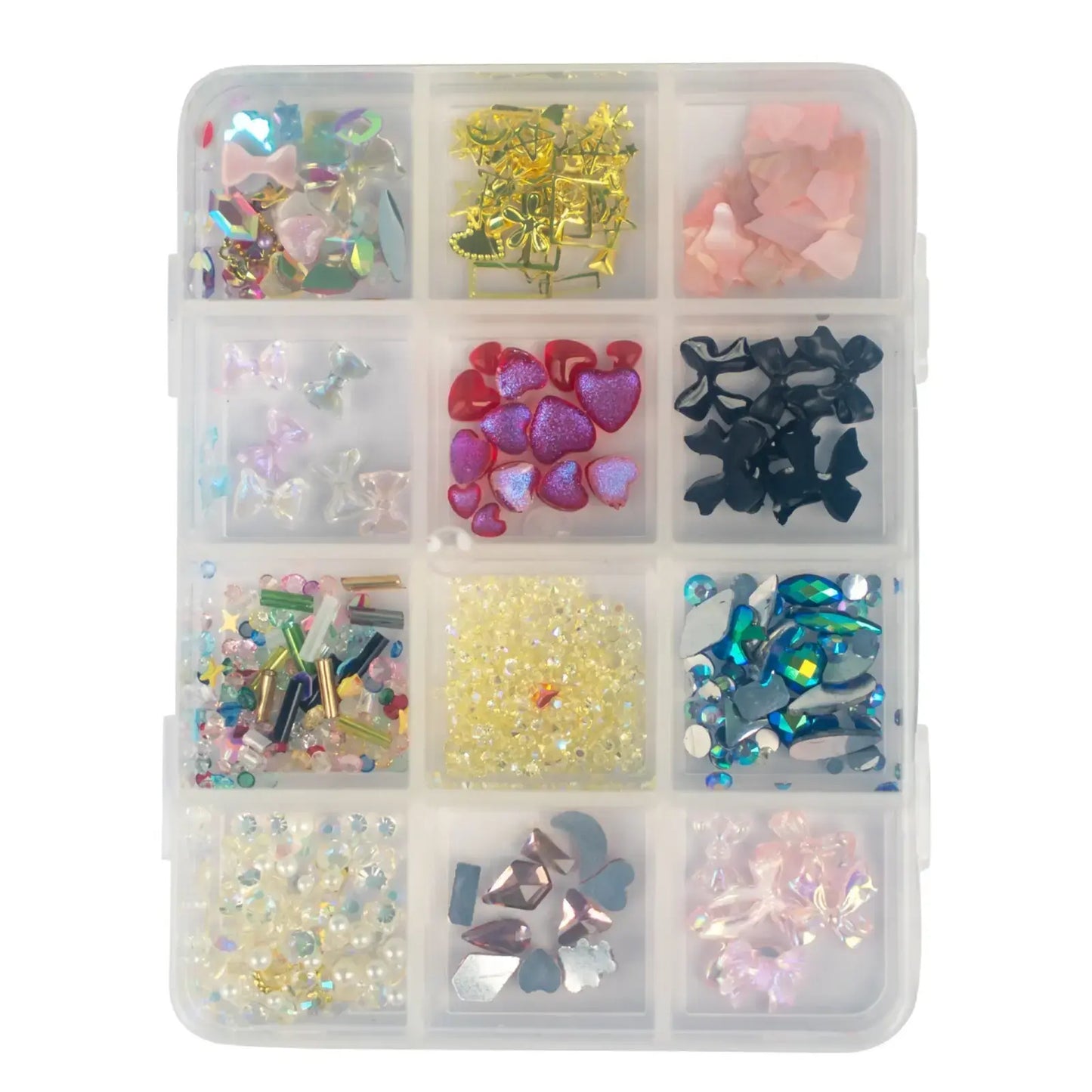 Rhinestone and Bows and Pearls and Pastel Accessories Mix