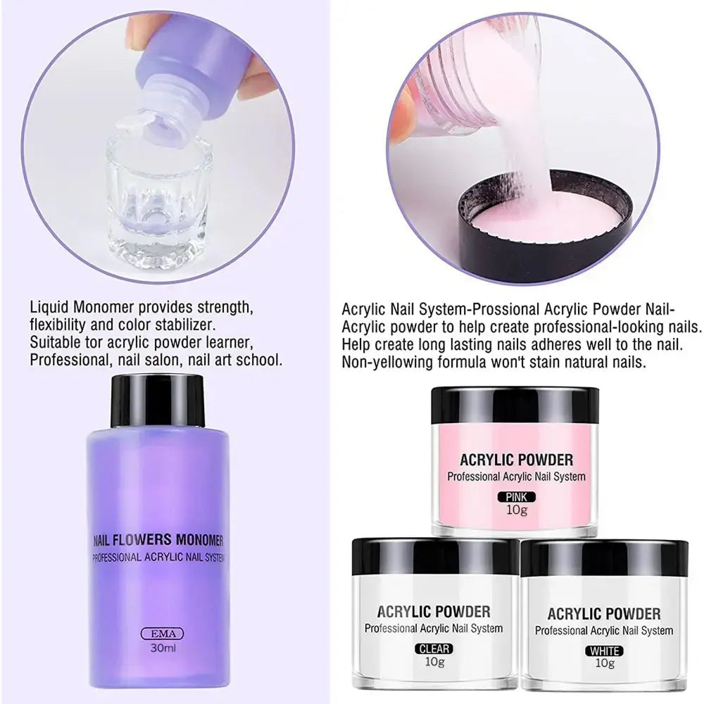 Acrylic Extension Kit Combo for Students & Professional