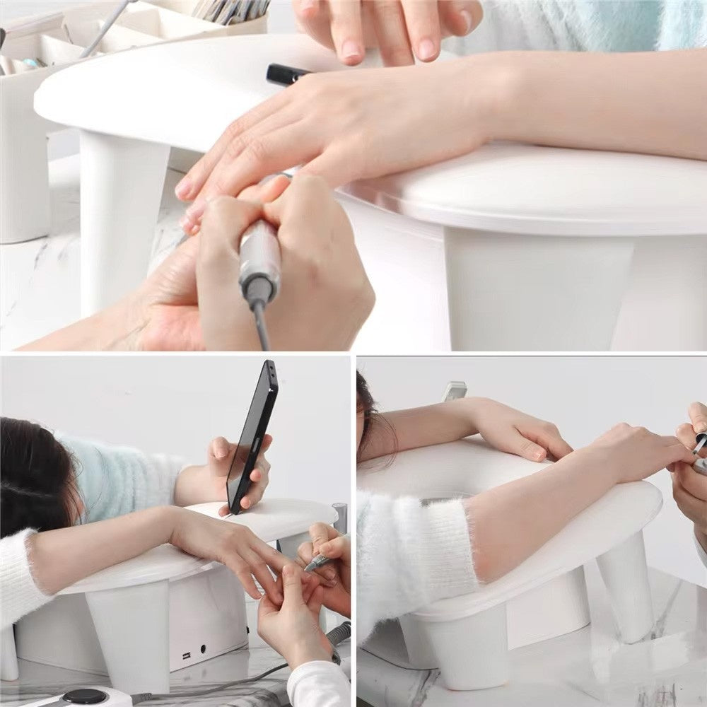 Nail Cushion Heavy U Shape- White Color