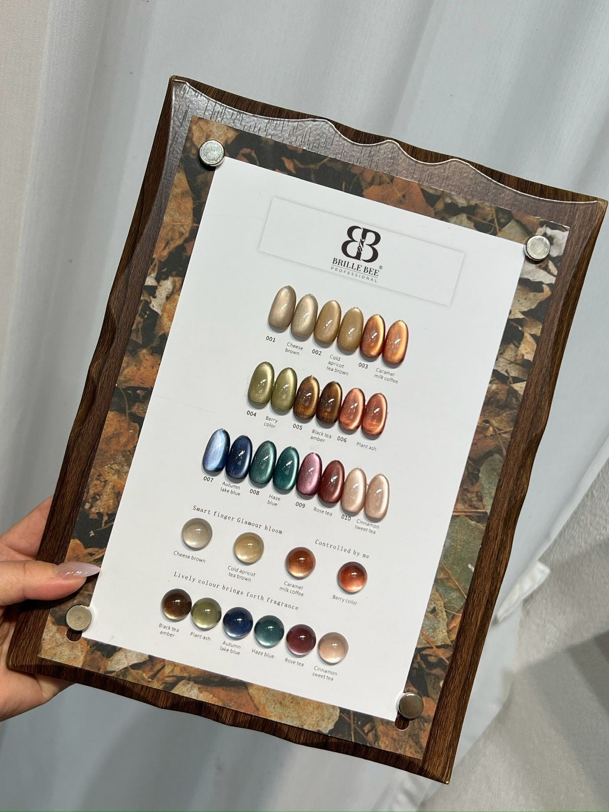 Bolt Bee Gel Polish Kit Set Of 10pcs, 15ml Each, Cat Eye, Model- #3