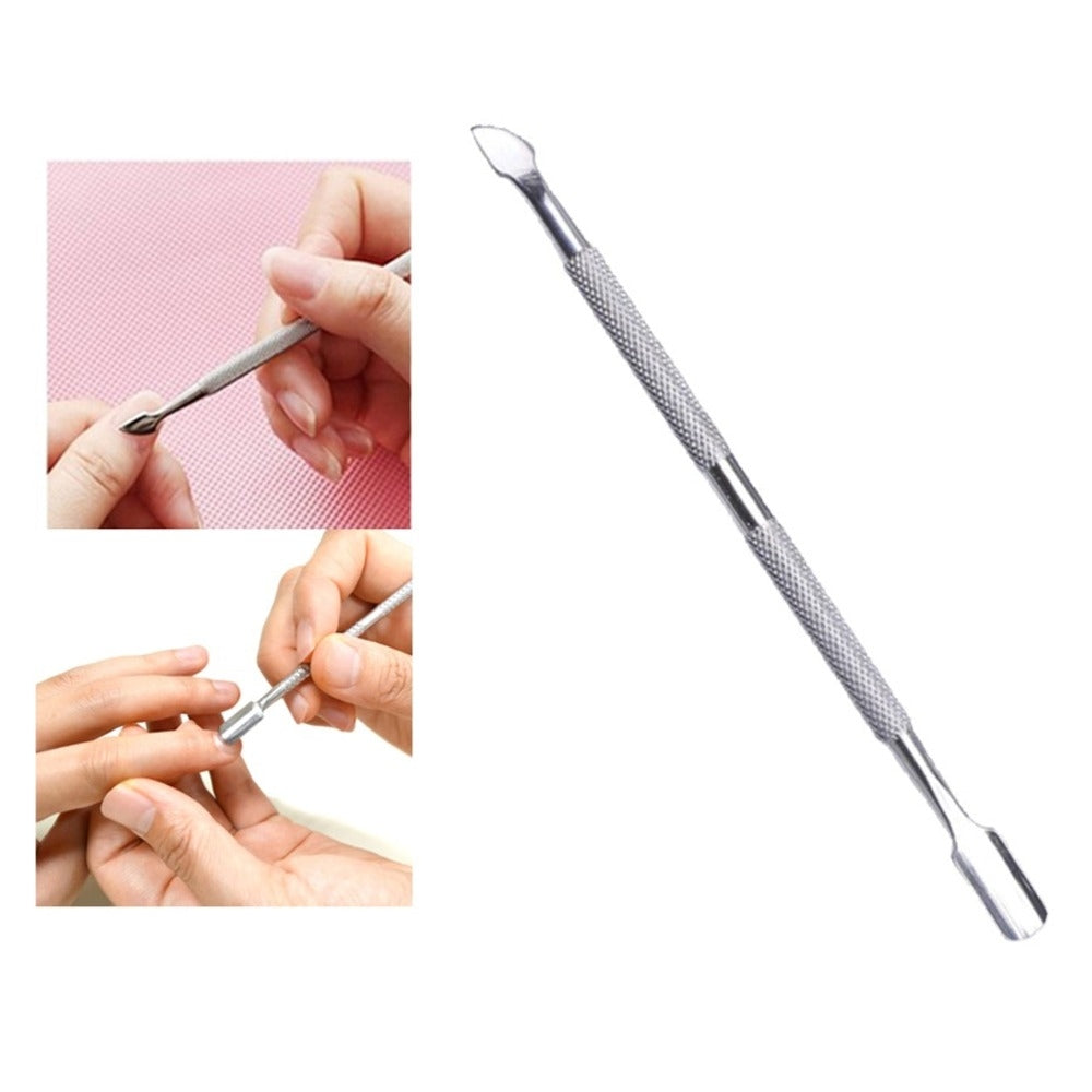 Cuticle Pusher & Cutter Stainless Steel