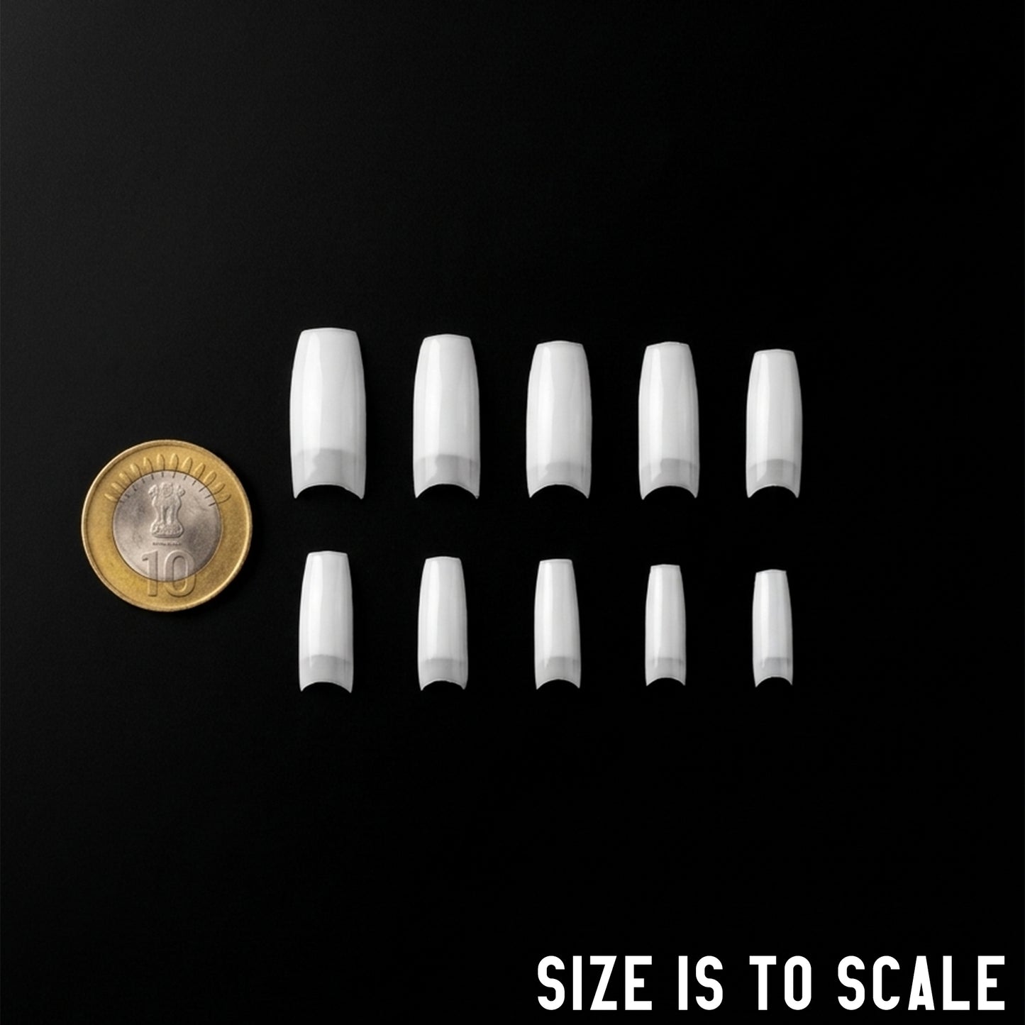 Savni E7 Deep C Cut Extension Natural Tips - 500 pcs