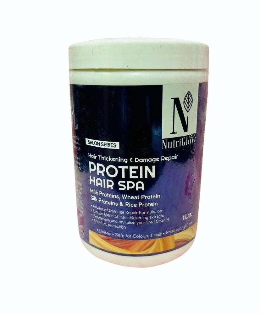 NutriGlow Hair Thickening & Damage Repair Protein Hair Spa- 1L