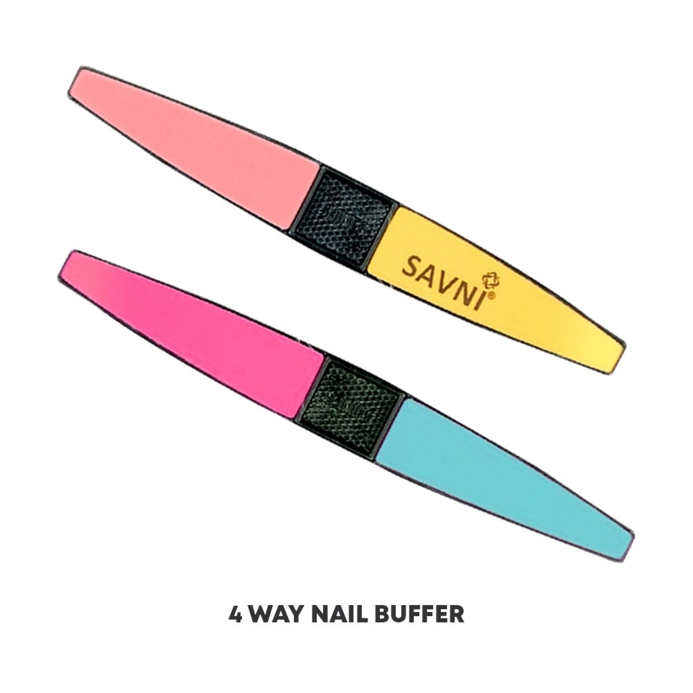 Savni 4 Sided Natural Buffer & Shiner - 1 Piece