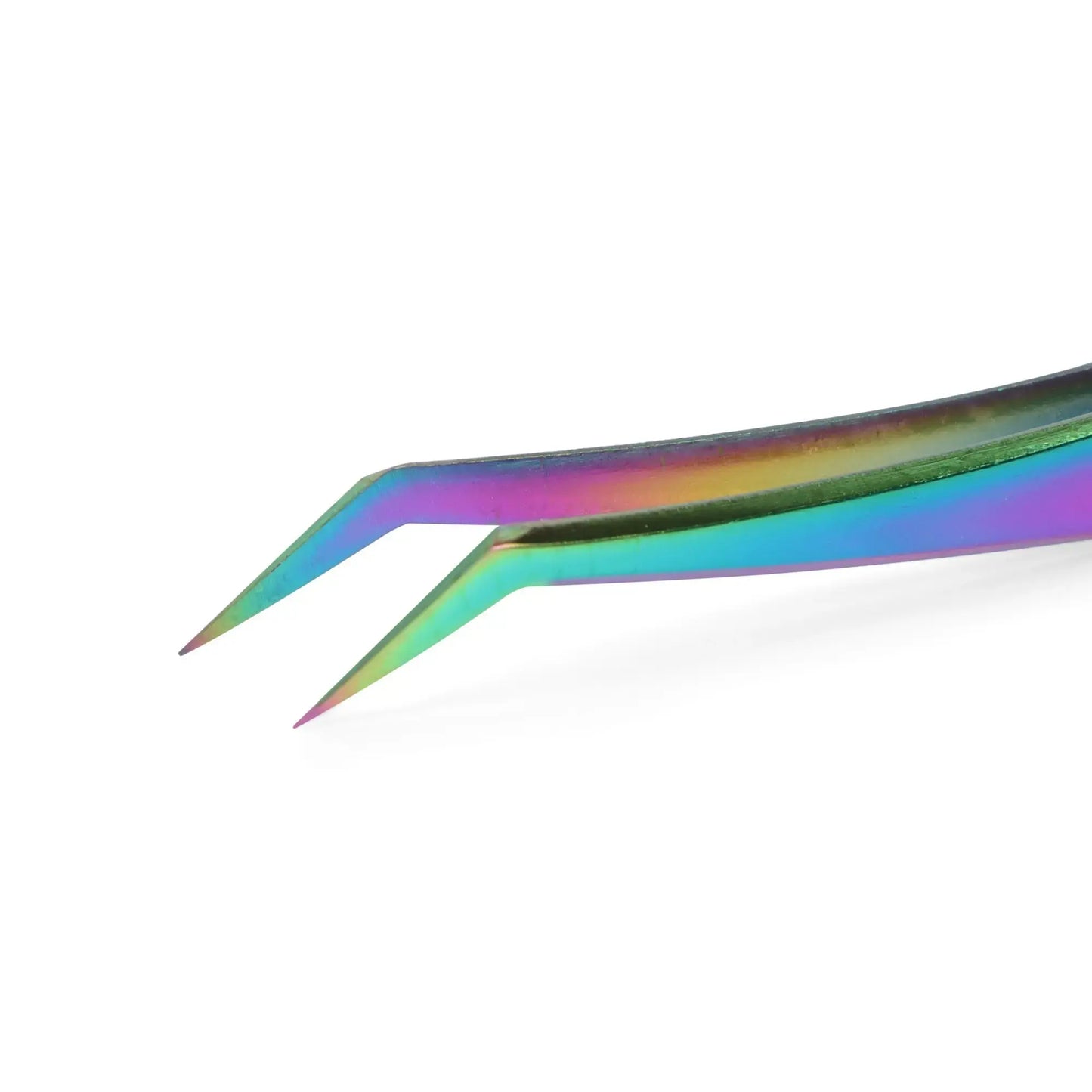 Savni Chromatic Eyelash Extension Tweezers Angled