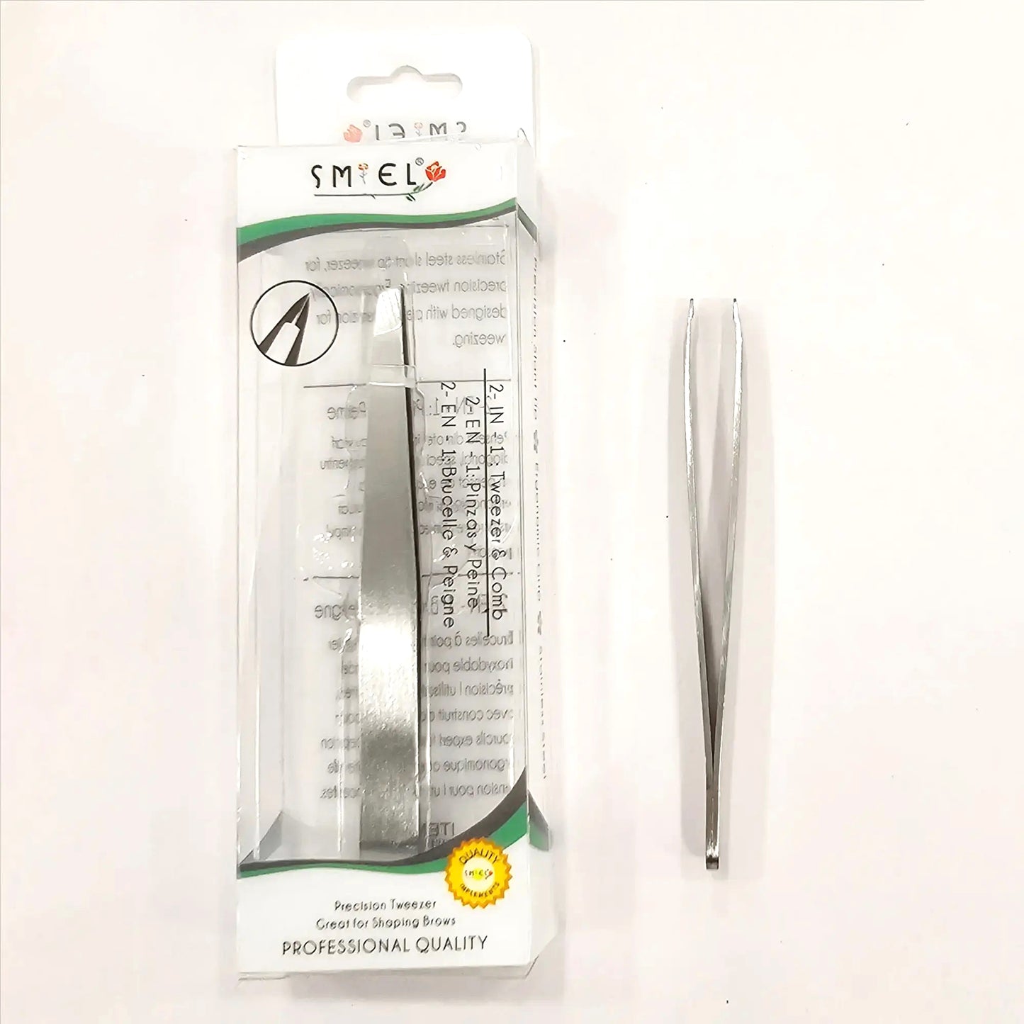 Steel Plucker for Eyelashes & Stray Hair