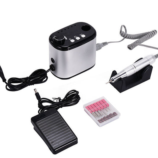 45000 RPM Very Heavy & Strong Drill Machine Black/Silver Color - Model