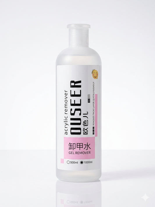 Ouseer Acrylic Remover & Gel Remover Liquid- 500ml