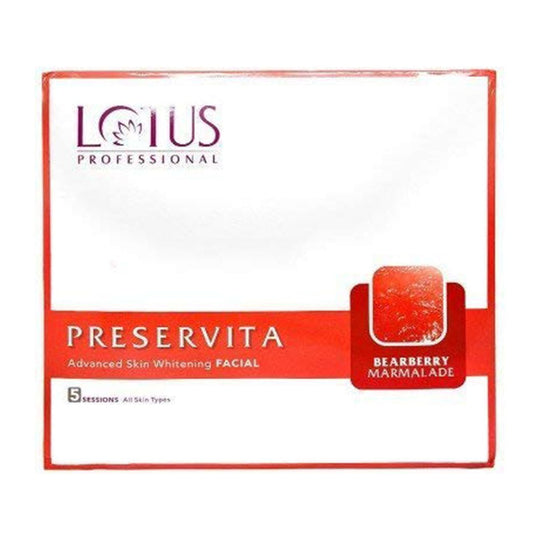 Lotus Professional Preservita Advanced Skin Whitening Bearberry Marmalade Facial Kit