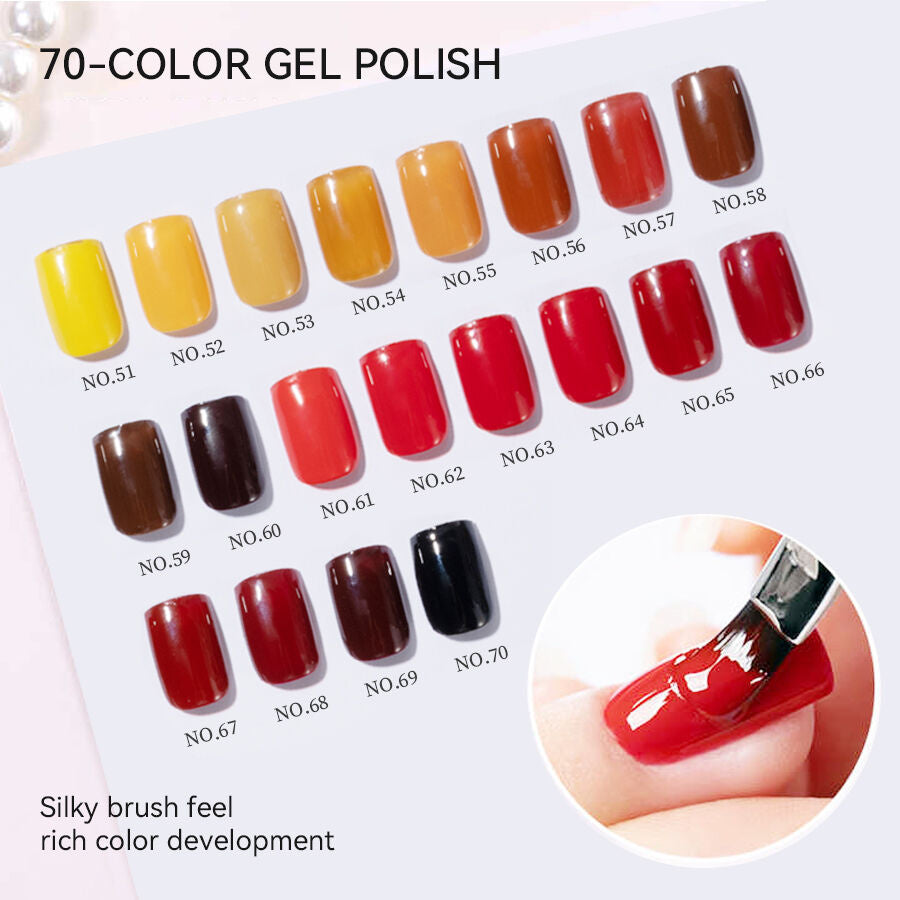 Vinimay UV Gel Polish Kit Set Of 70 PCS- 15ml Each