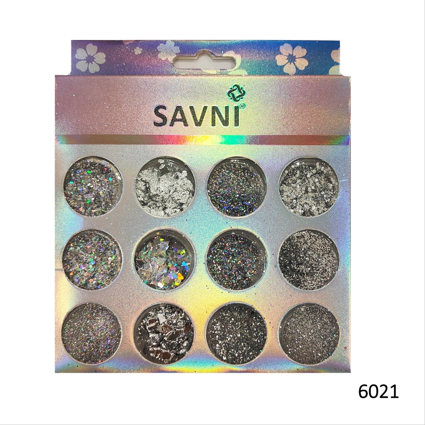 Savni Mix Glitters, Mylars & Sugar Dust - Pack of 10/12