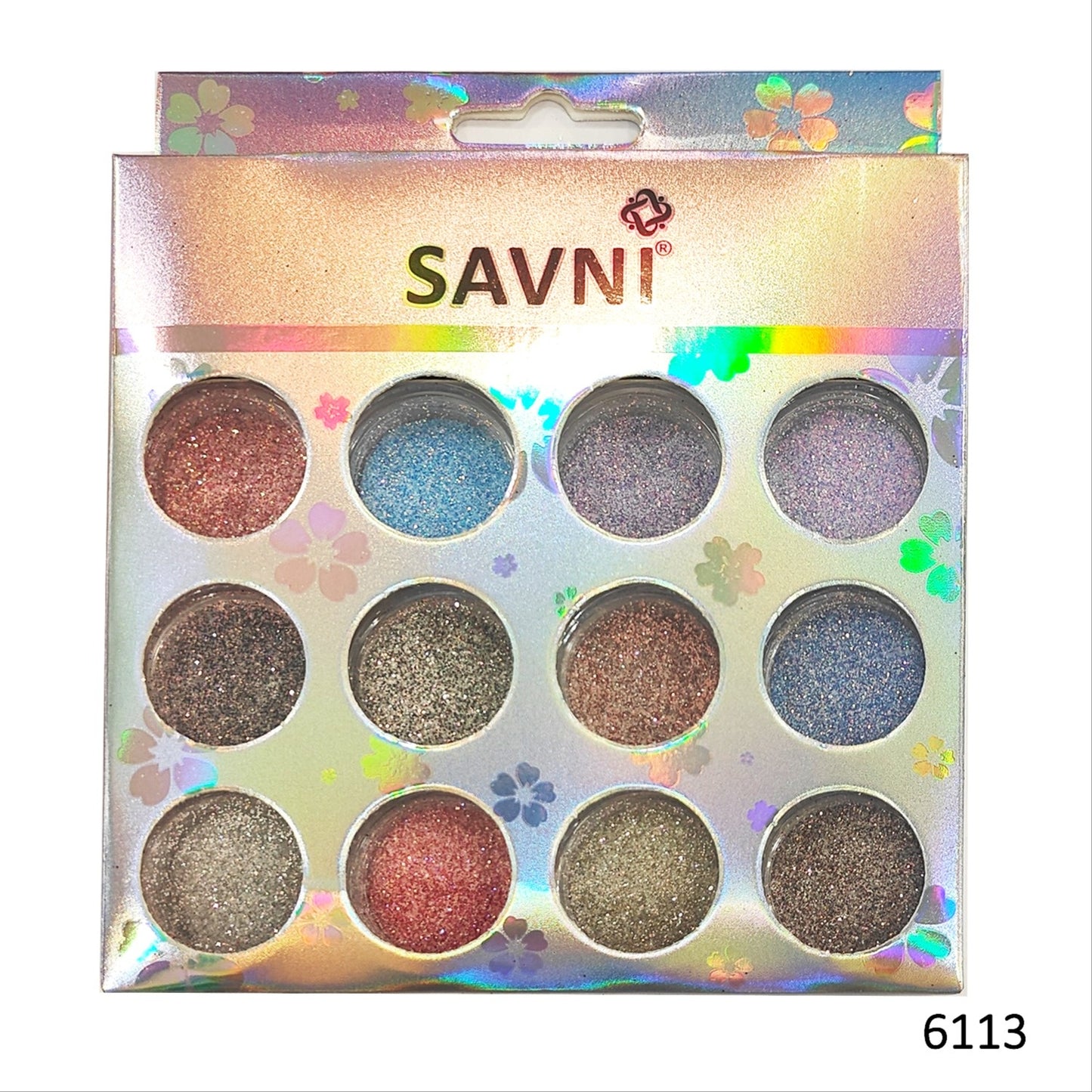 Savni Mix Glitters, Mylars & Sugar Dust - Pack of 10/12