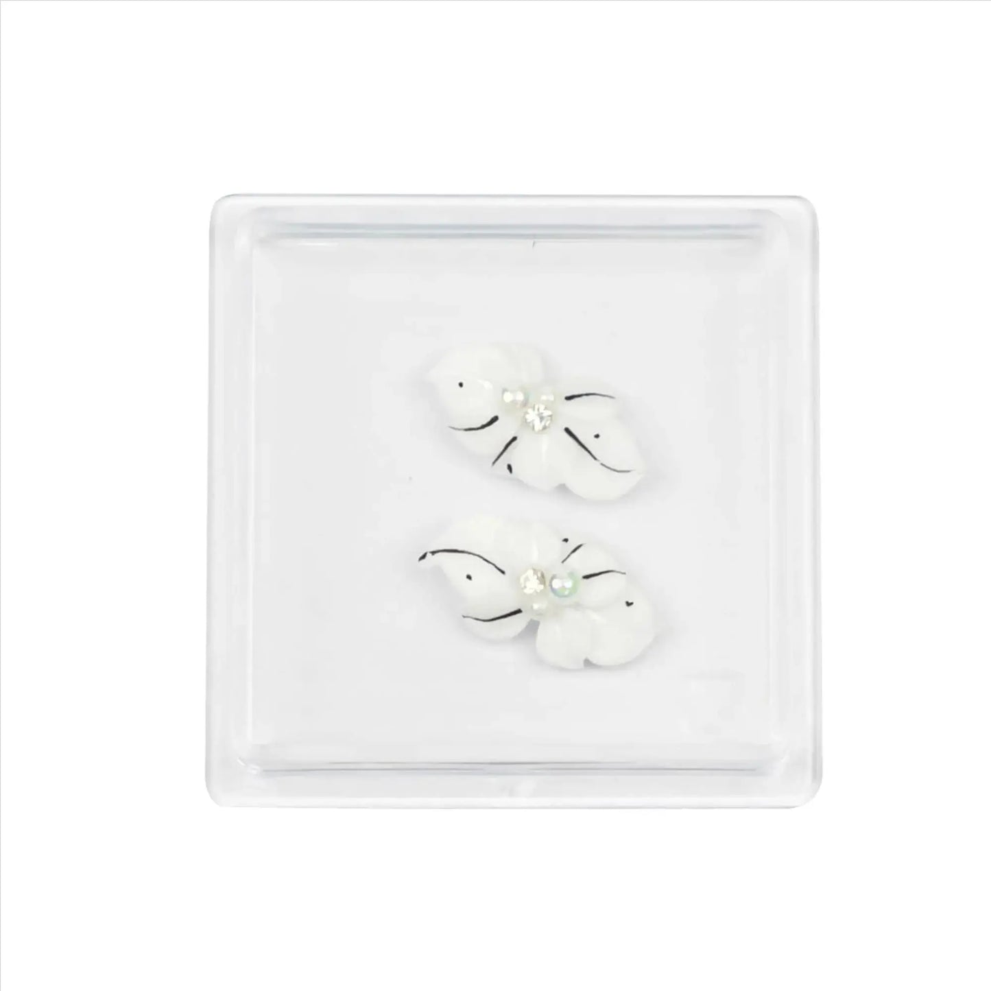 3D Readymade Acrylic Bow Accessories - 1 Pair
