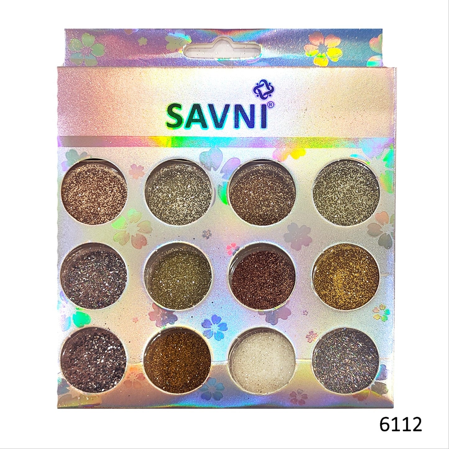 Savni Mix Glitters, Mylars & Sugar Dust - Pack of 10/12