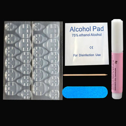Press On Application Combo With Small Glue