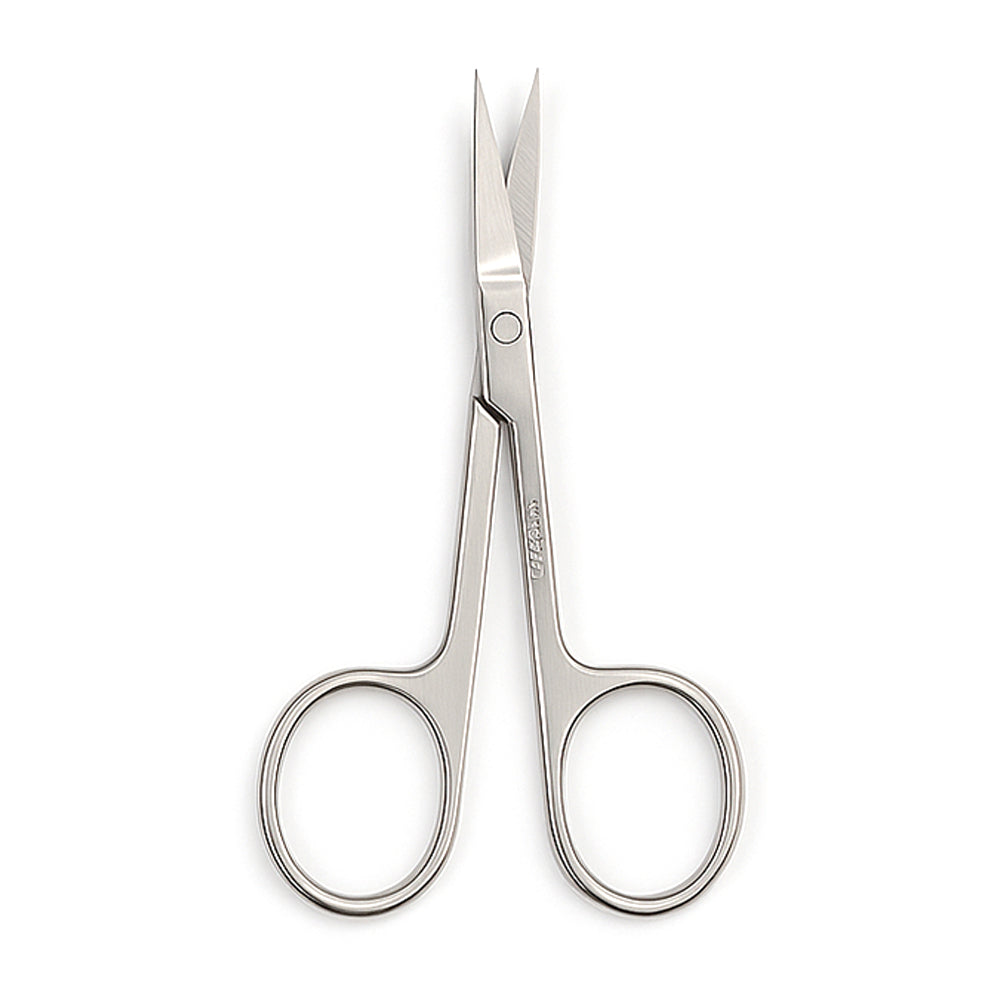 Short Eyelash Trimming Scissors Softly Curved
