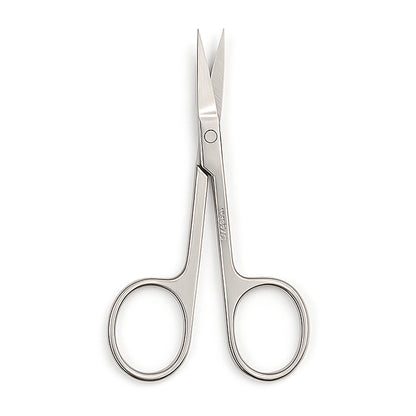 Short Eyelash Trimming Scissors Softly Curved