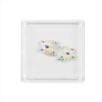 3D Readymade Acrylic Bow Accessories - 1 Pair