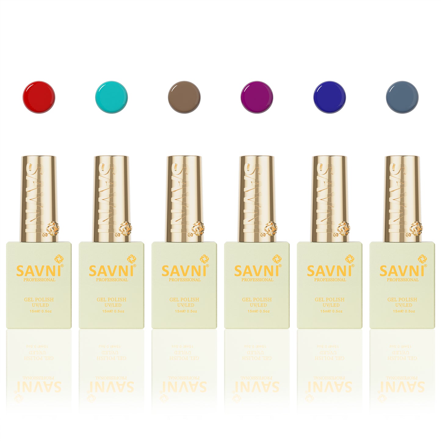 Savni Advanced UV Gel Polish 15ml (Shade No.061 - No.120)