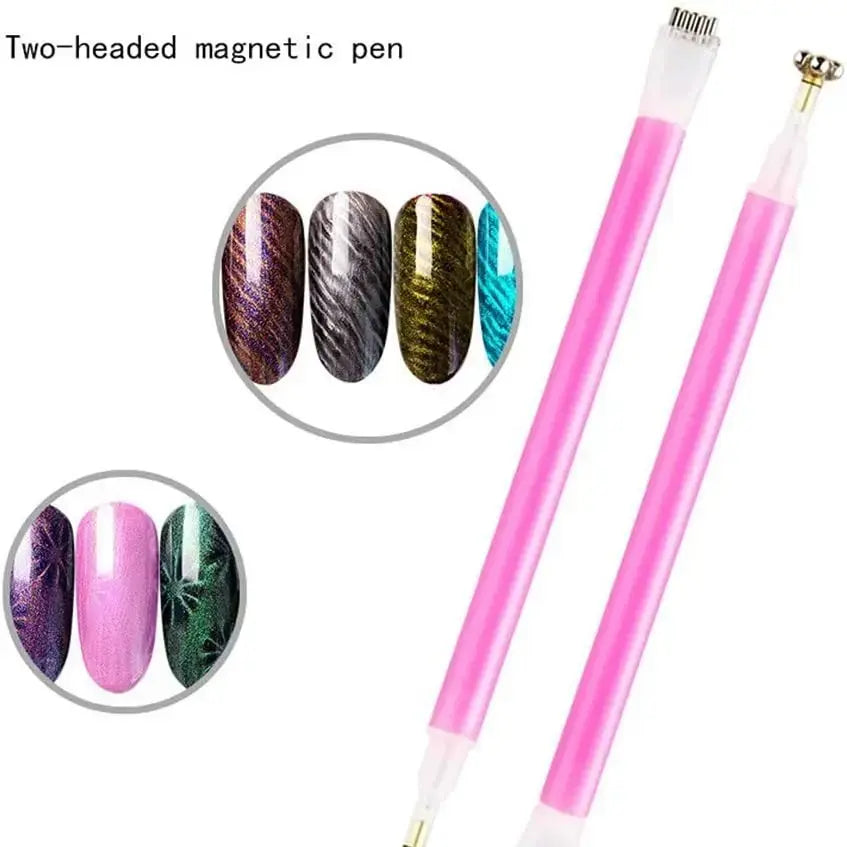 Cat Eye Magnet Tool Flower & Line