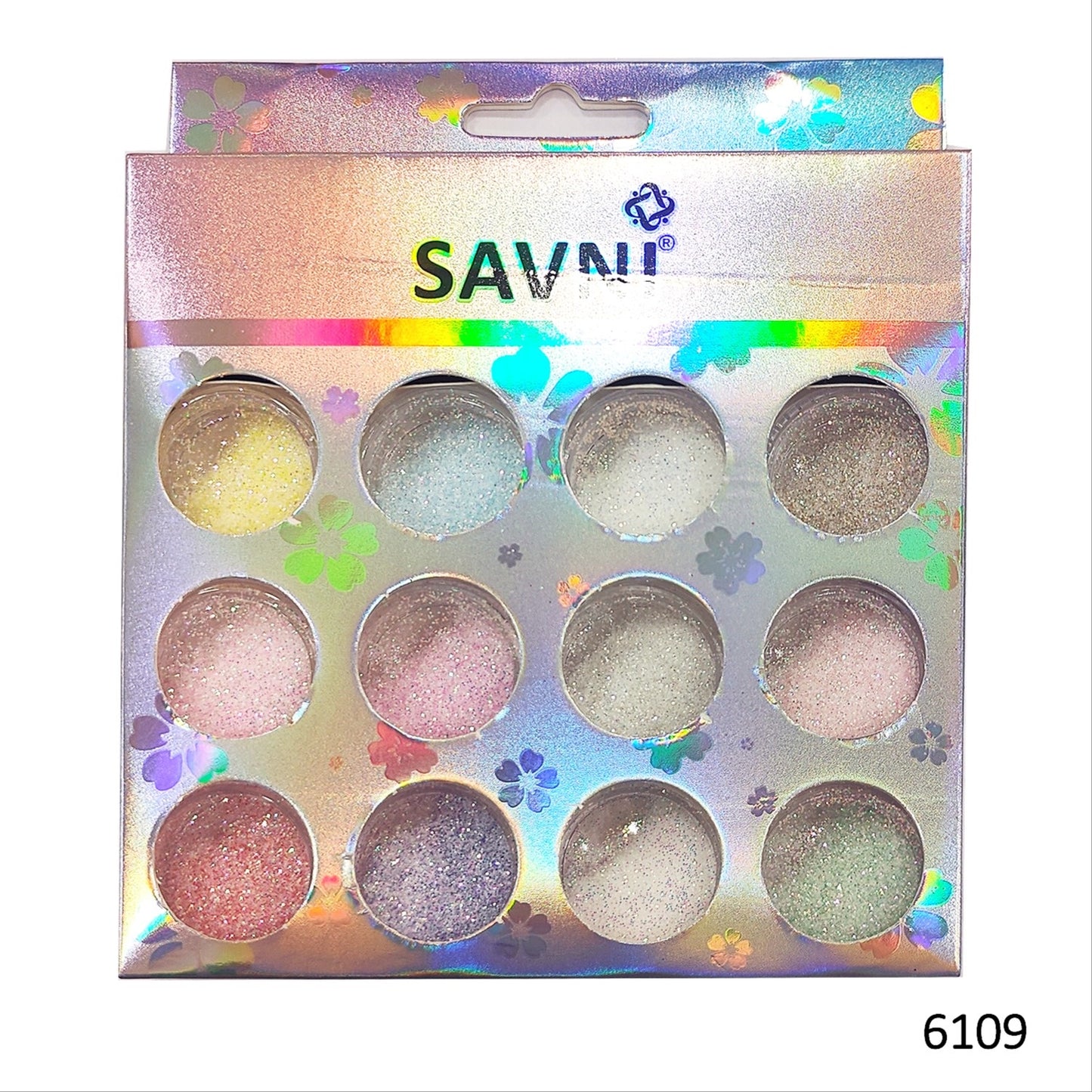 Savni Mix Glitters, Mylars & Sugar Dust - Pack of 10/12