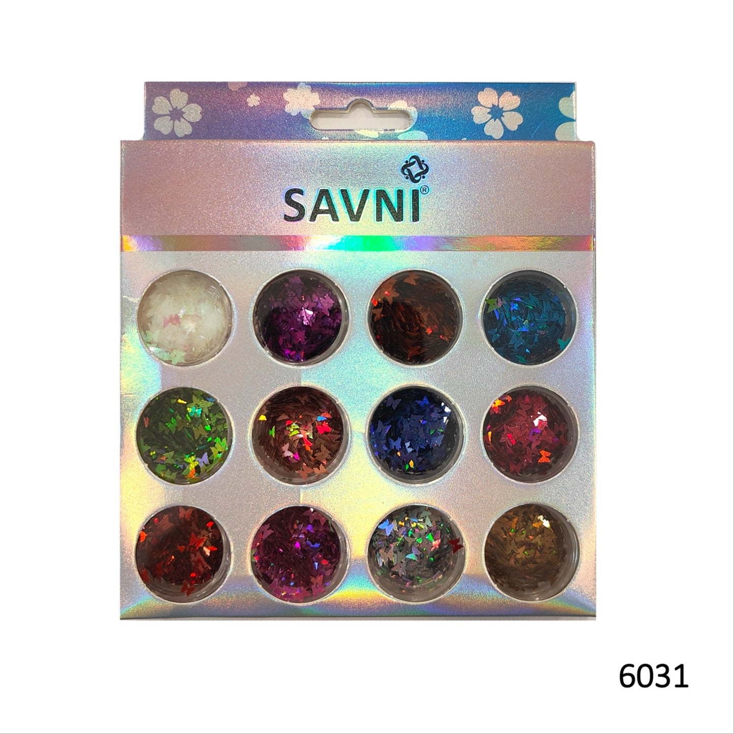 Savni Mix Glitters, Mylars & Sugar Dust - Pack of 10/12
