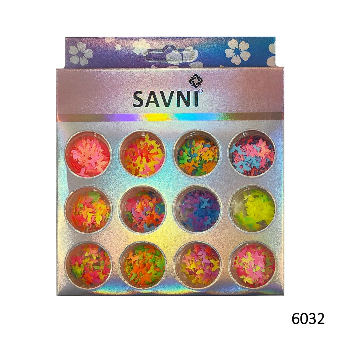 Savni Mix Glitters, Mylars & Sugar Dust - Pack of 10/12