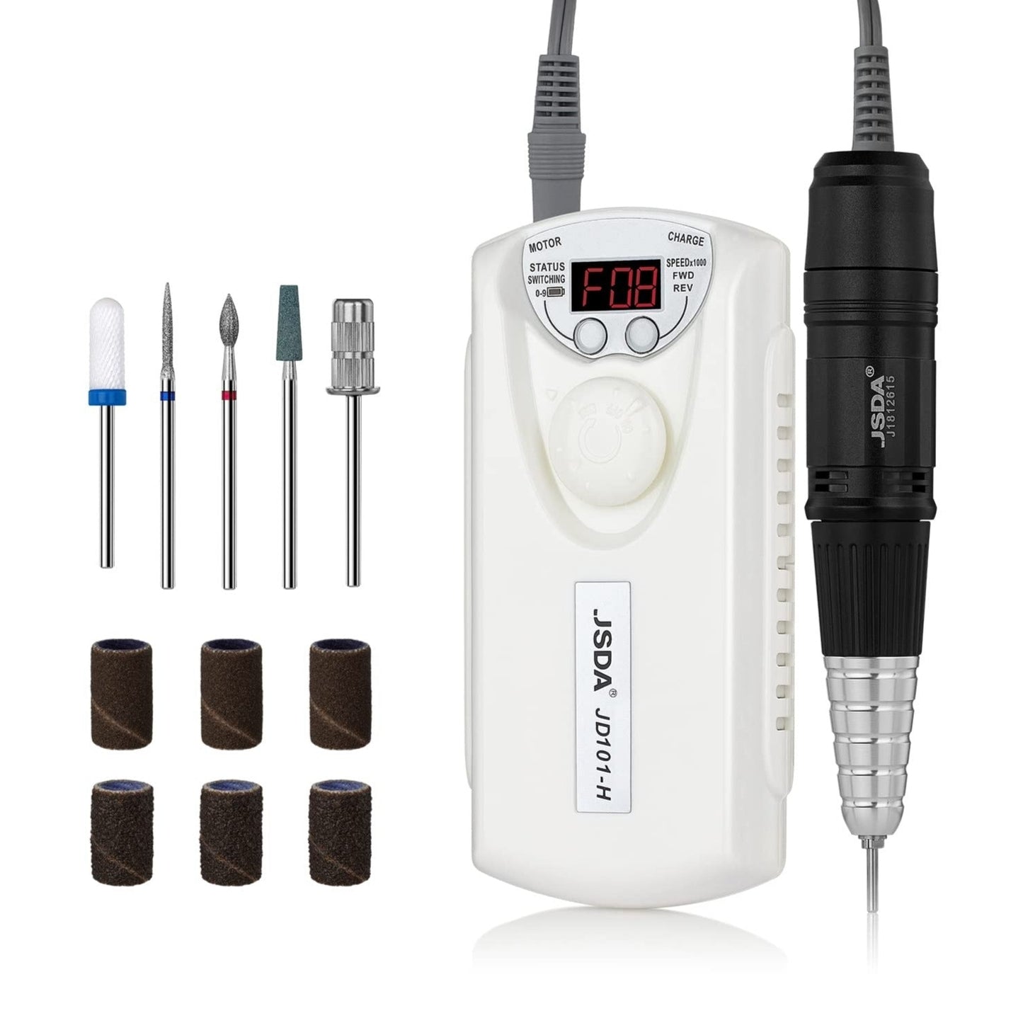 30000RPM DM-101 Portable Rechargeable Cordless Nail Drill