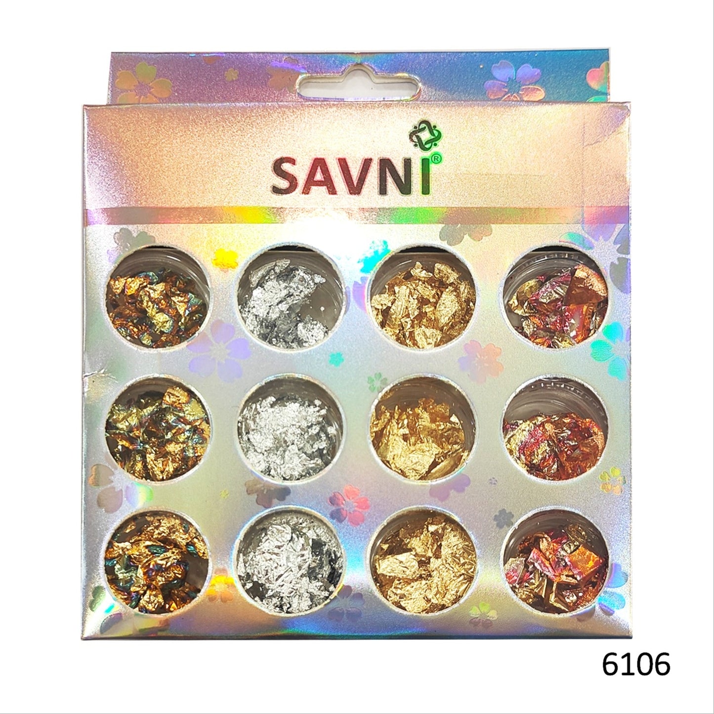 Savni Mix Glitters, Mylars & Sugar Dust - Pack of 10/12