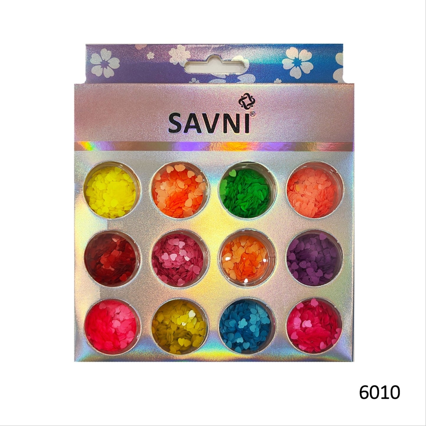 Savni Mix Glitters, Mylars & Sugar Dust - Pack of 10/12