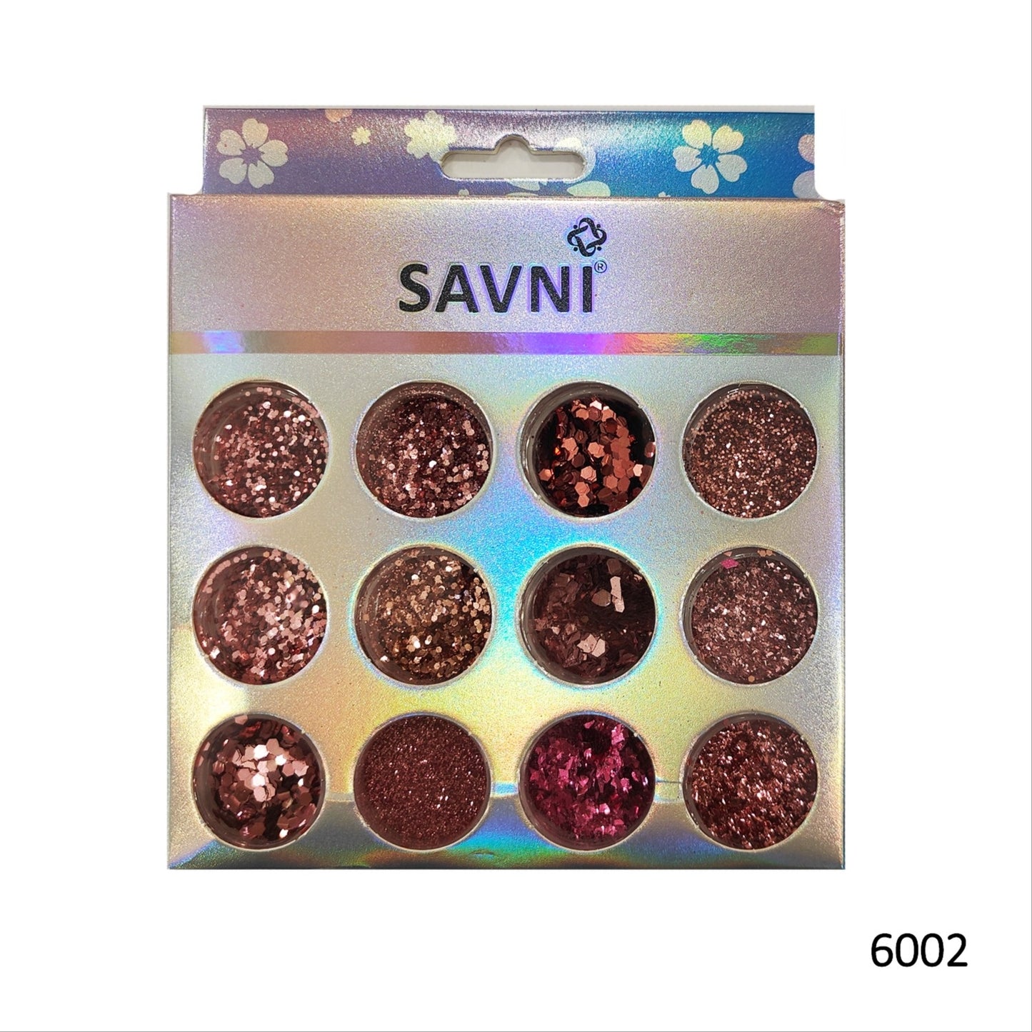 Savni Mix Glitters, Mylars & Sugar Dust - Pack of 10/12