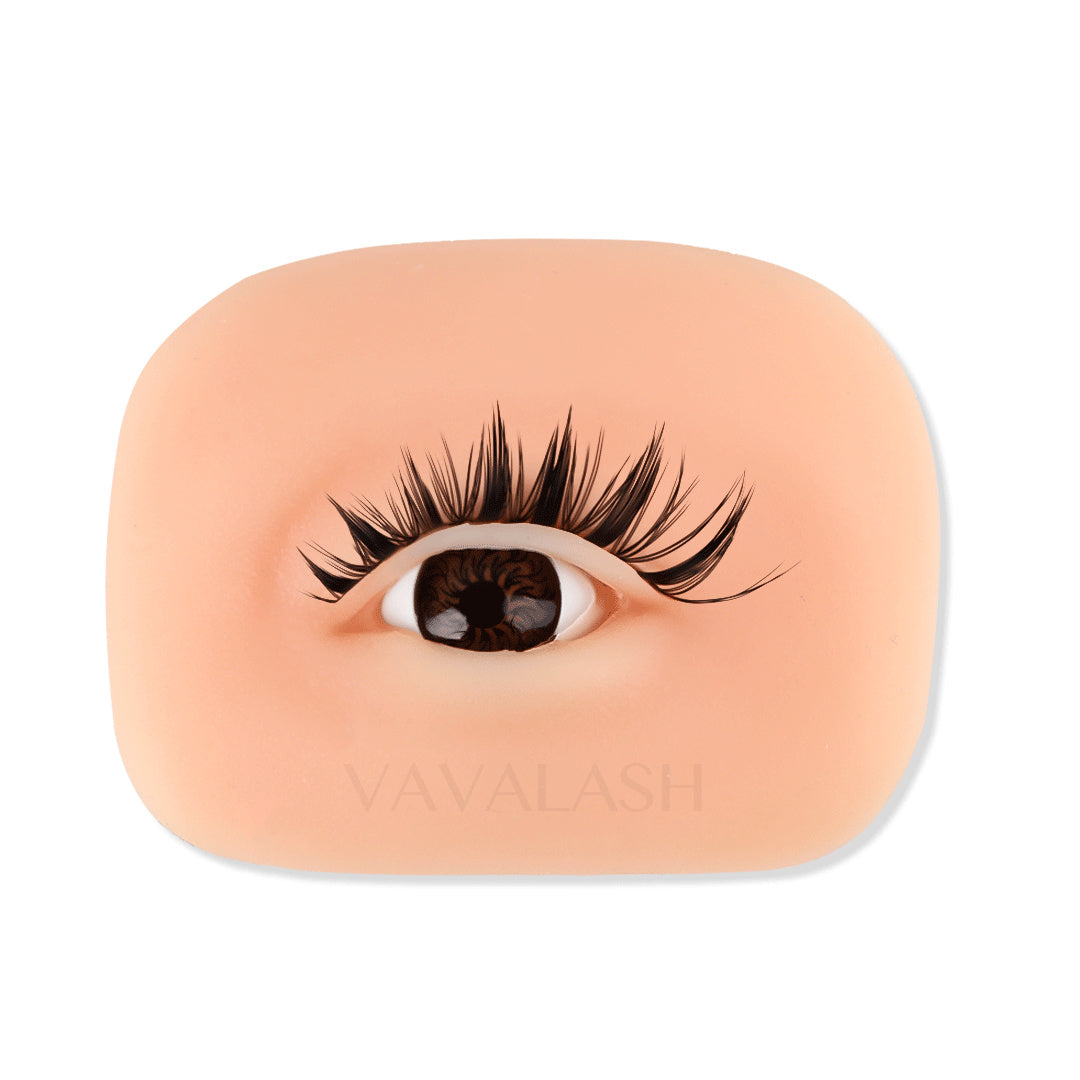 Silicon Eyelash Dummy Eye - 1 Piece (Without Practice Lash)