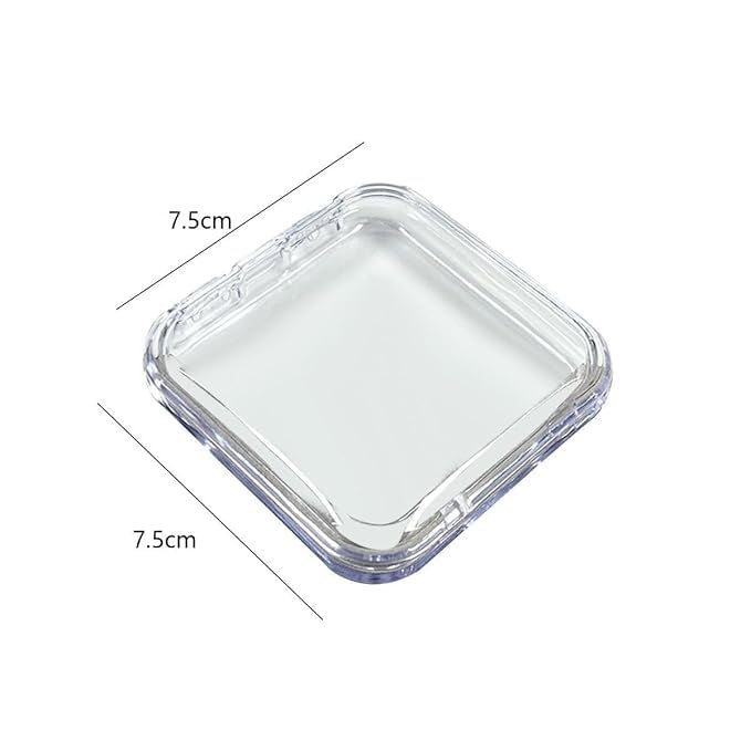 Empty Press On Storage Transparent Box - Pack of 10