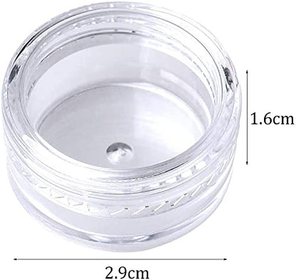 Empty Storage Jars for Accessory & Jewelry Storage - 12 Grids