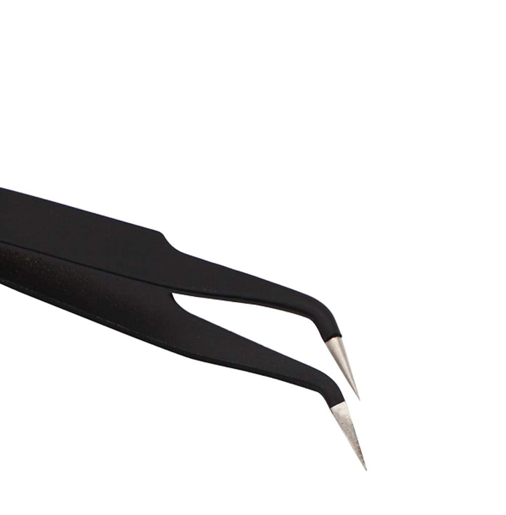 Angled Tweezer for Stone Picking