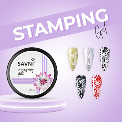 Savni Stamping Gel Polish Nail Art Manicure