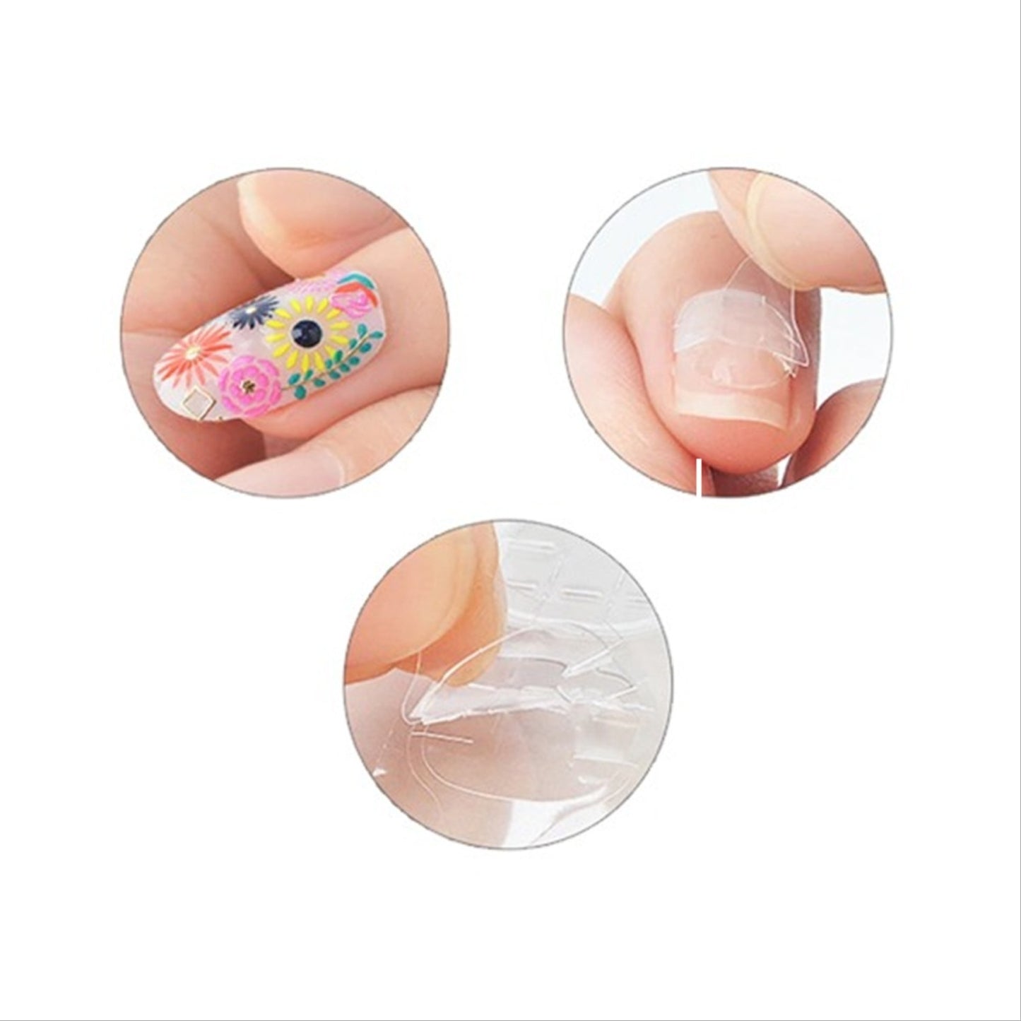 Temporary Glue Tabs Double Sided Tape - 24 Glue in 1 Sheet