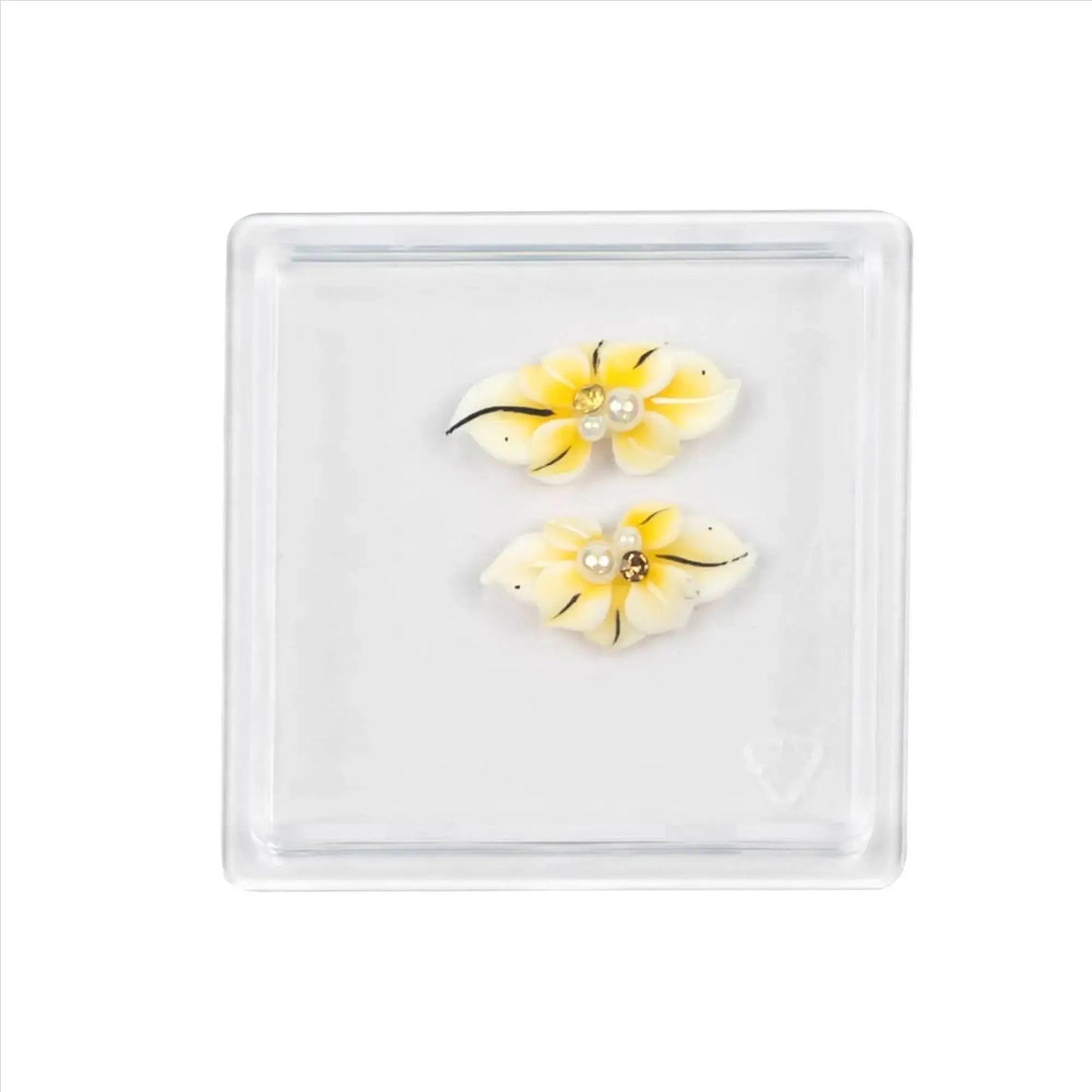 3D Readymade Acrylic Bow Accessories - 1 Pair