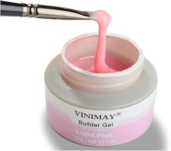 Vinimay Builder Gel LED/UV Soak-Off Light Pink Color - 56G