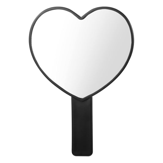 Heart Shaped Handheld Lash Mirror