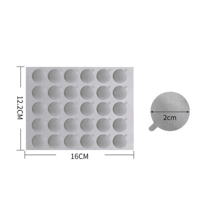 Disposable Eyelash Glue Holder Pallet Sticker Foil Sheet - 30 Stickers