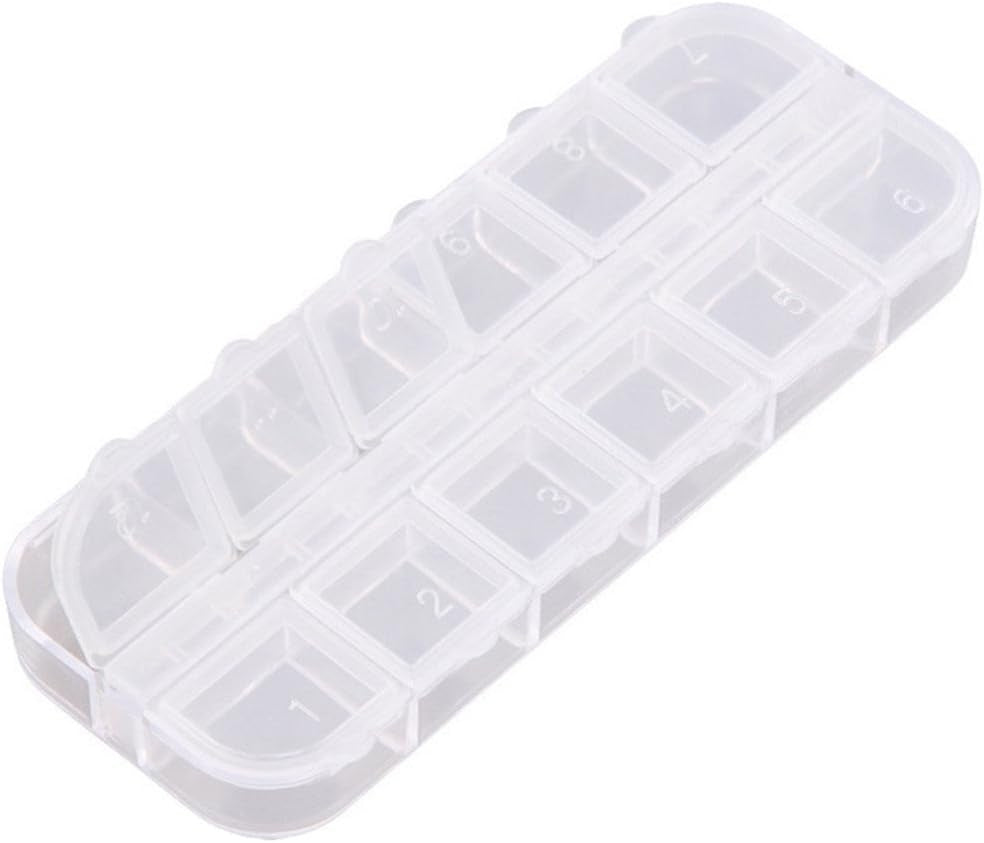 Empty Grid Storage box for Accessory & Jewelry - 12 Grids