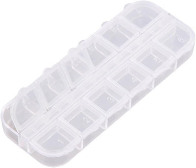 Empty Grid Storage box for Accessory & Jewelry - 12 Grids