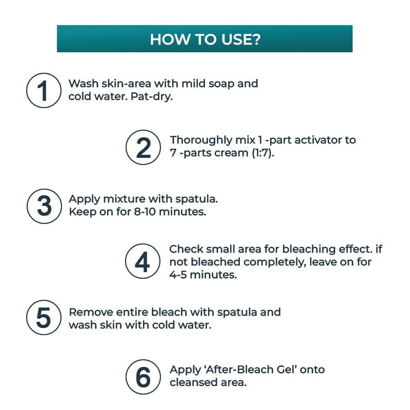 Jolen - Charcoal & Aloe Vera Creme Bleach