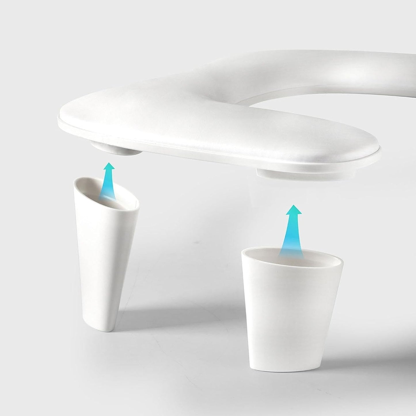 Nail Cushion Heavy U Shape- White Color