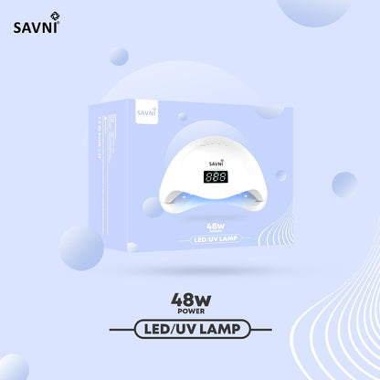 Savni 48W UV/LED Lamp - 6 Month Warranty Included