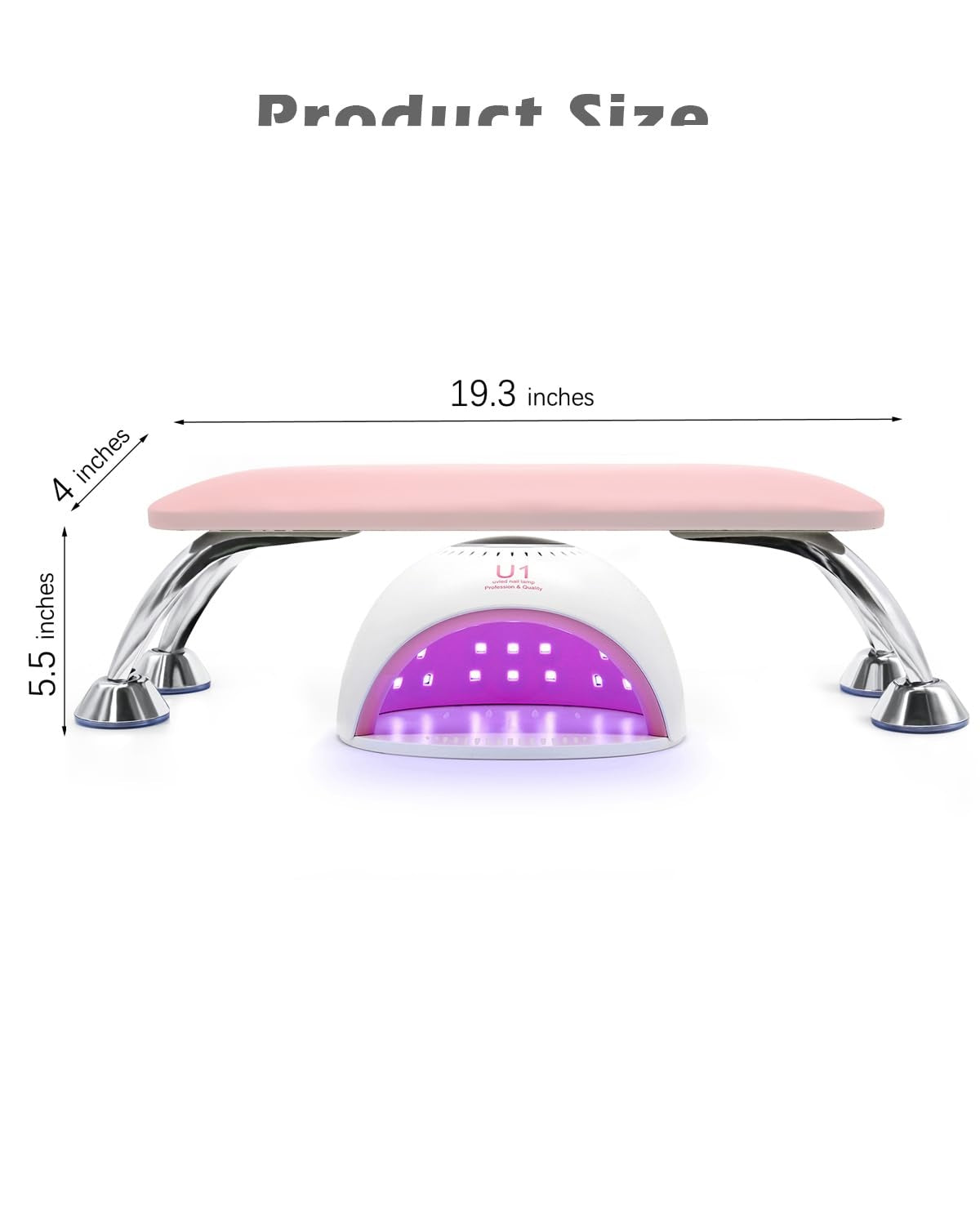 Hand Rest Cushion Leather Heavy- Pink, Black, White, Assorted Color